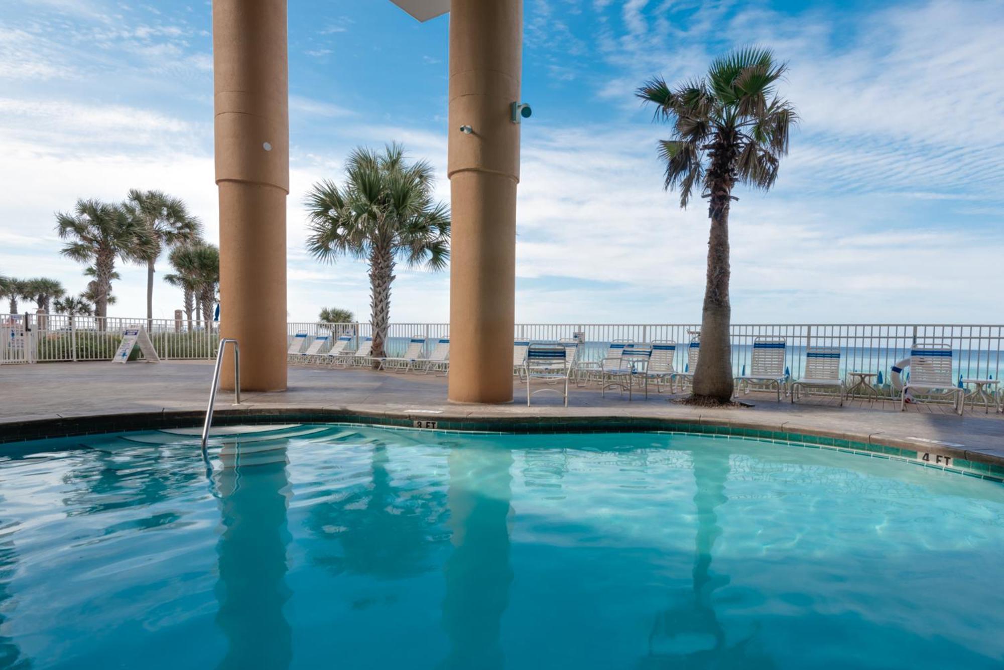 Gulf Front! 2 Bedroom 2 Ba! 11Th Floor Condo + Condo Amenities! パナマシティービーチ エクステリア 写真